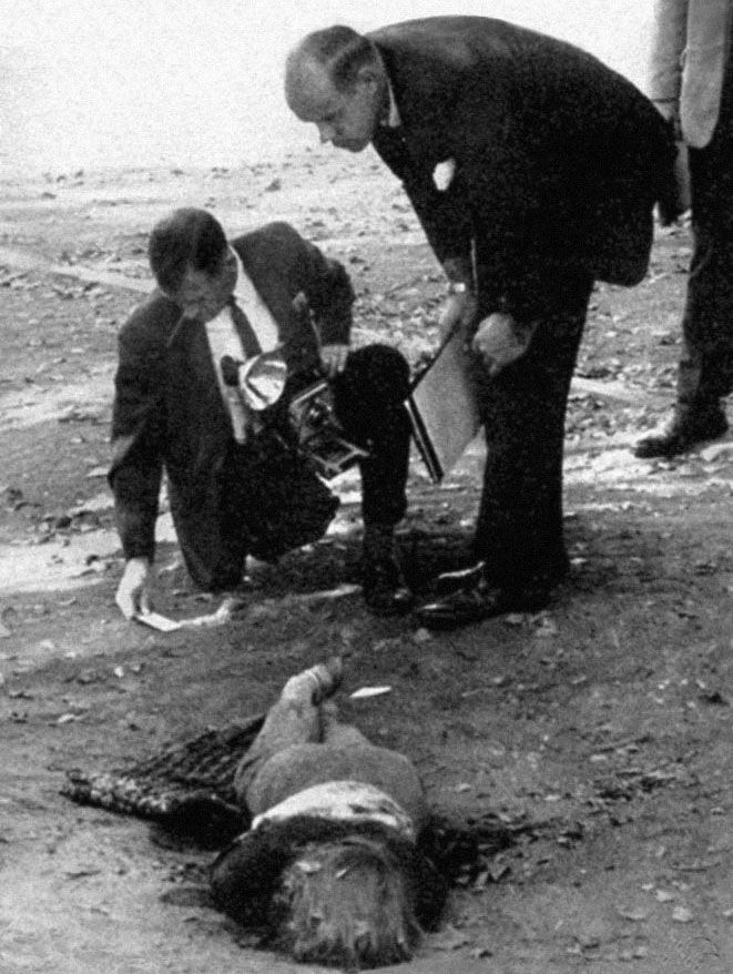 Body of Bates -- Crime Scene