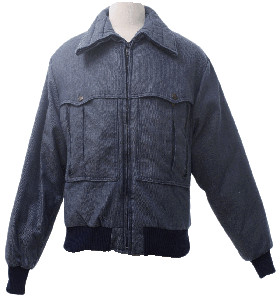 Blue ski jacket